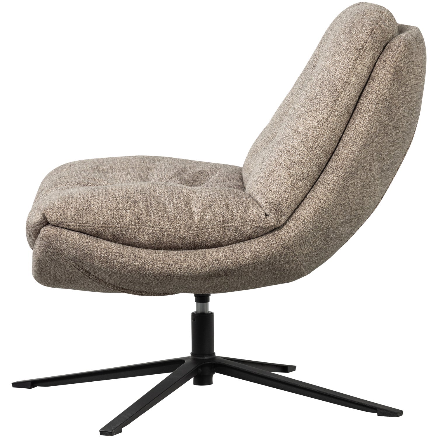 Poltrona girevole in poliestere Arve 82x86 cm