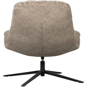 Poltrona girevole in poliestere Arve 82x86 cm
