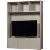 Mobile TV 3 ante in legno di pino Meggy 160x215 cm - modulo componibile