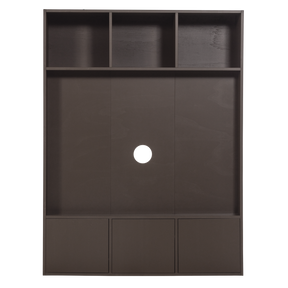 Mobile TV 3 ante in legno di pino Meggy 160x215 cm - modulo componibile