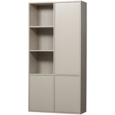 Armadio 3 ante in legno di pino Meggy 108x215 cm - modulo componibile