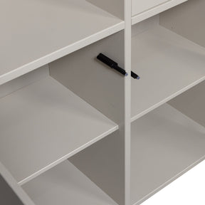 Armadio 3 ante in legno di pino Meggy 108x215 cm - modulo componibile