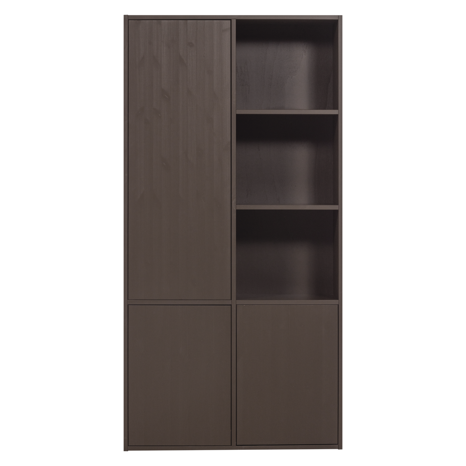 Armadio 3 ante in legno di pino Meggy 108x215 cm - modulo componibile