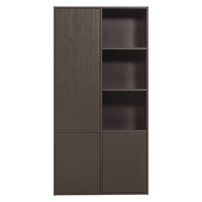Armadio 3 ante in legno di pino Meggy 108x215 cm - modulo componibile