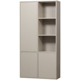 Armadio 3 ante in legno di pino Meggy 108x215 cm - modulo componibile