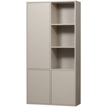 Armadio 3 ante in legno di pino Meggy 108x215 cm - modulo componibile