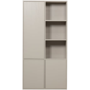 Armadio 3 ante in legno di pino Meggy 108x215 cm - modulo componibile