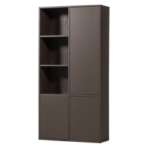 Armadio 3 ante in legno di pino Meggy 108x215 cm - modulo componibile