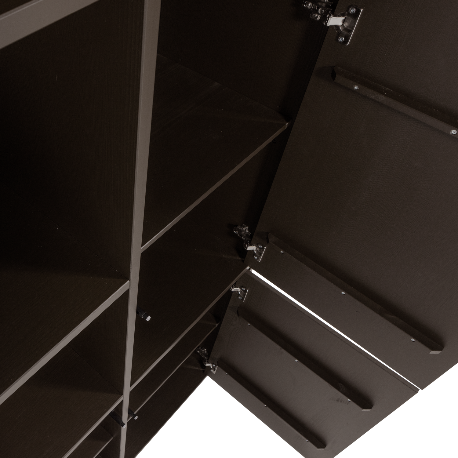 Armadio 3 ante in legno di pino Meggy 108x215 cm - modulo componibile