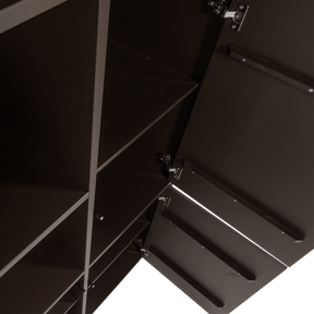 Armadio 3 ante in legno di pino Meggy 108x215 cm - modulo componibile