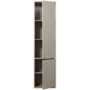 Armadio 2 ante in legno di pino Meggy 55x215 cm - modulo componibile