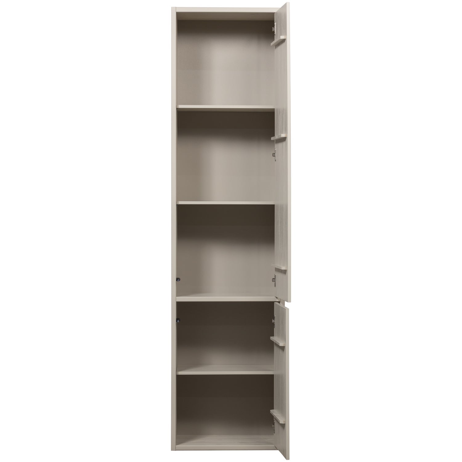 Armadio 2 ante in legno di pino Meggy 55x215 cm - modulo componibile