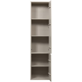 Armadio 2 ante in legno di pino Meggy 55x215 cm - modulo componibile
