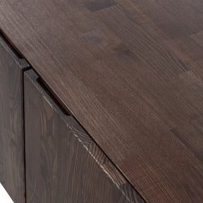 Mobile TV 3 ante in legno di frassino Gravure 180x56 cm