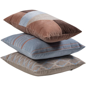 Set di 3 cuscini in cotone Laon 45x45 cm
