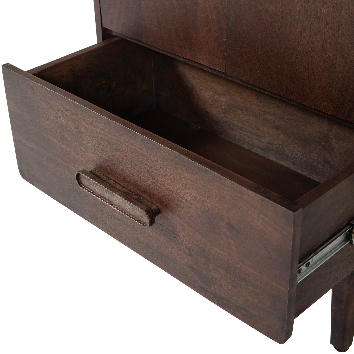 Cassettiera 3 cassetti in legno di mango Liya 90x90 cm