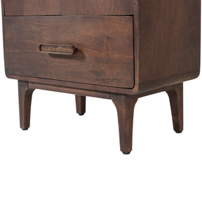 Credenza alta 2 ante 1 cassetto in legno di mango Liya 200x60 cm