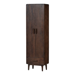 Credenza alta 2 ante 1 cassetto in legno di mango Liya 200x60 cm