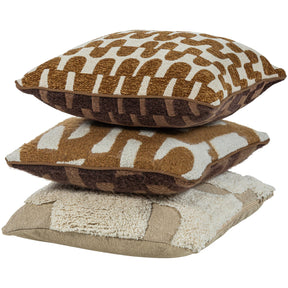 Set di 3 cuscini in cotone Fayden 45x45 cm