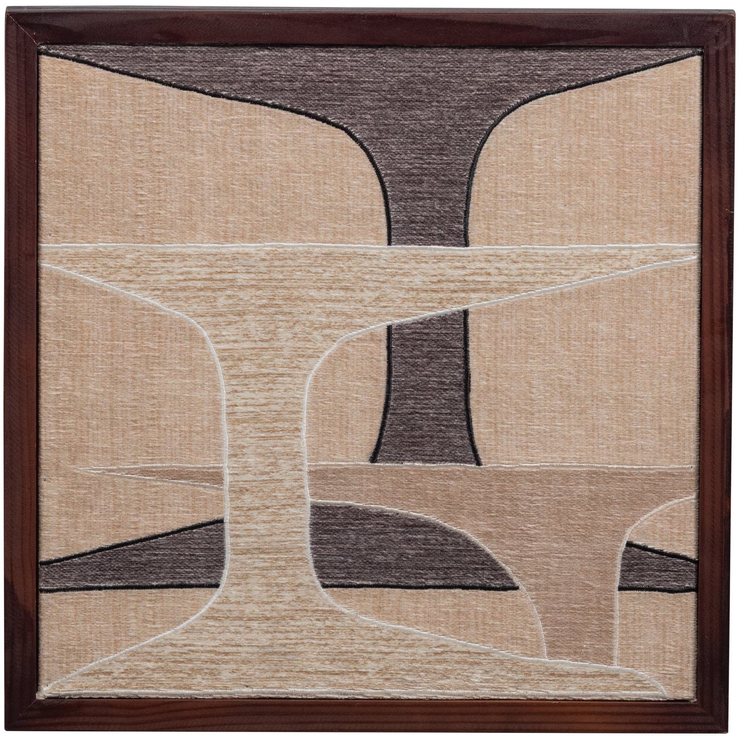 Set di 6 decorazioni parete Enno 60x60 cm