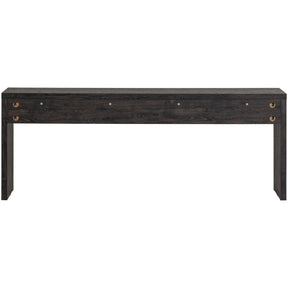 Tavolo consolle marrone scuro Maan 200x76 cm