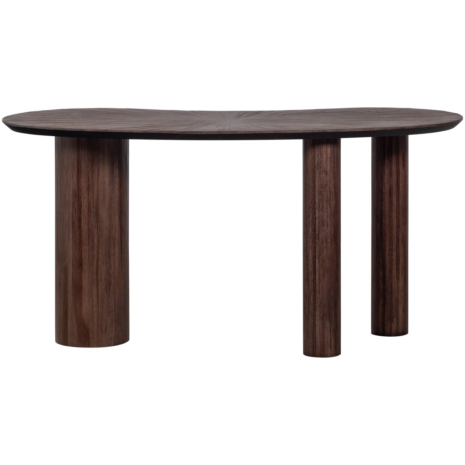Scrivania in legno duro di teak Sun 150x76 cm