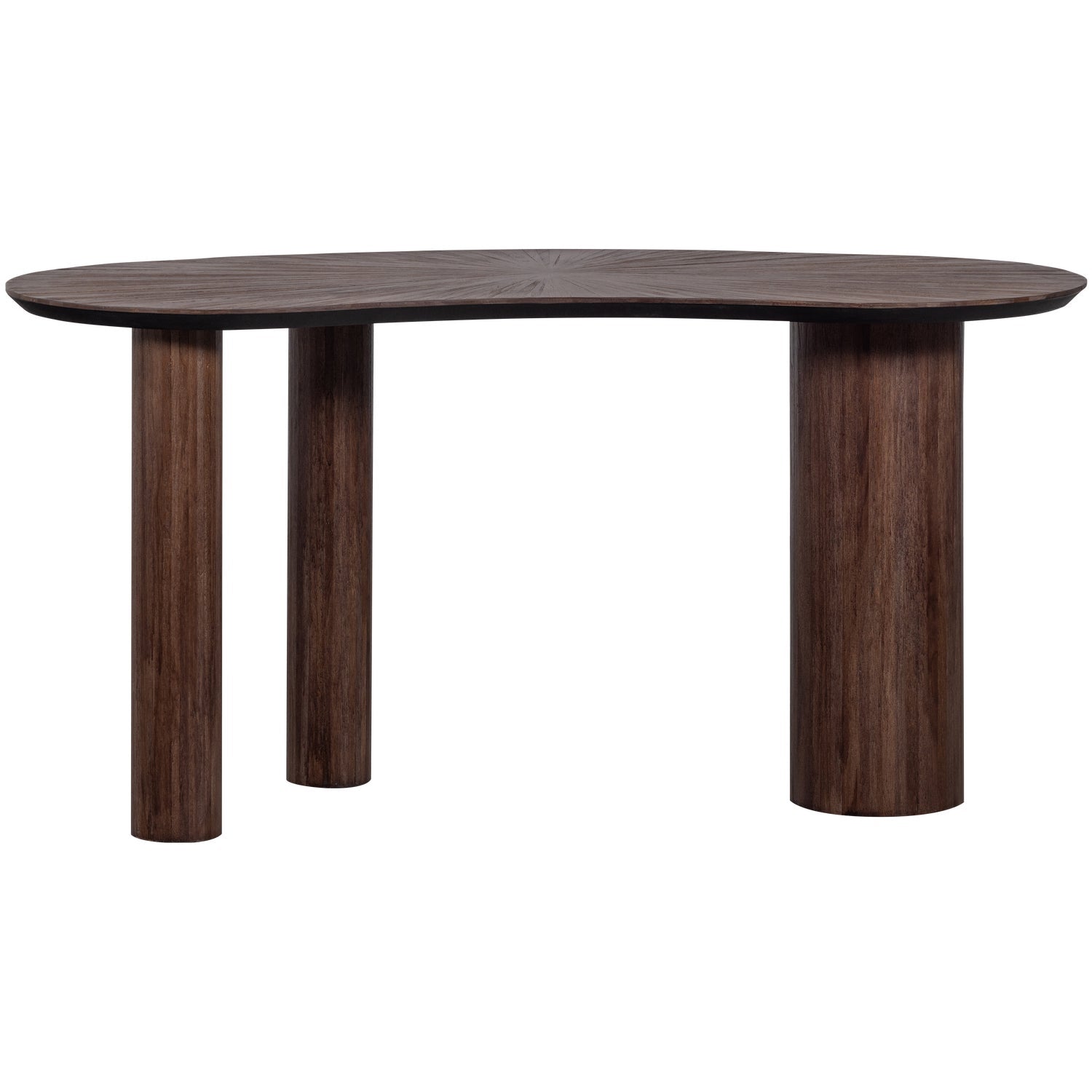 Scrivania in legno duro di teak Sun 150x76 cm