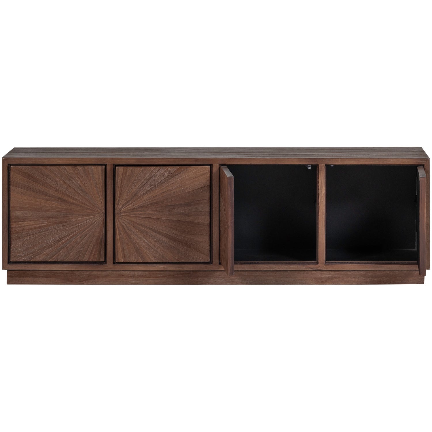 Mobile TV 4 ante in legno di teak Sun