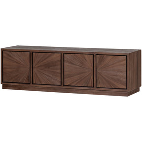 Mobile TV 4 ante in legno di teak Sun