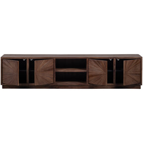 Mobile TV 4 ante in legno di teak Sun