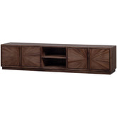 Mobile TV 4 ante in legno di teak Sun