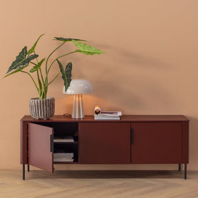 Mobile TV 3 ante in legno di pino Gunnar 154x56 cm