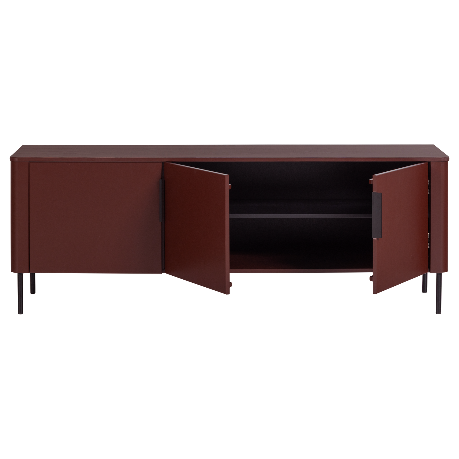 Mobile TV 3 ante in legno di pino Gunnar 154x56 cm