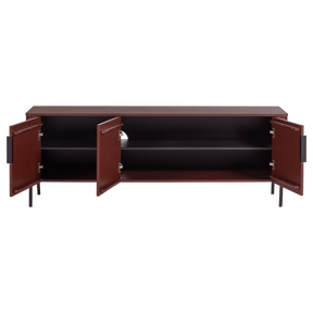 Mobile TV 3 ante in legno di pino Gunnar 154x56 cm