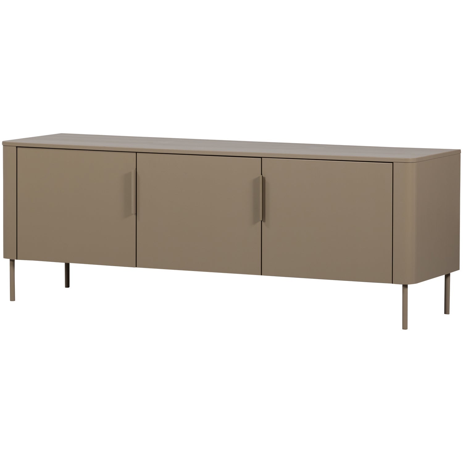 Mobile TV 3 ante in legno di pino Gunnar 154x56 cm