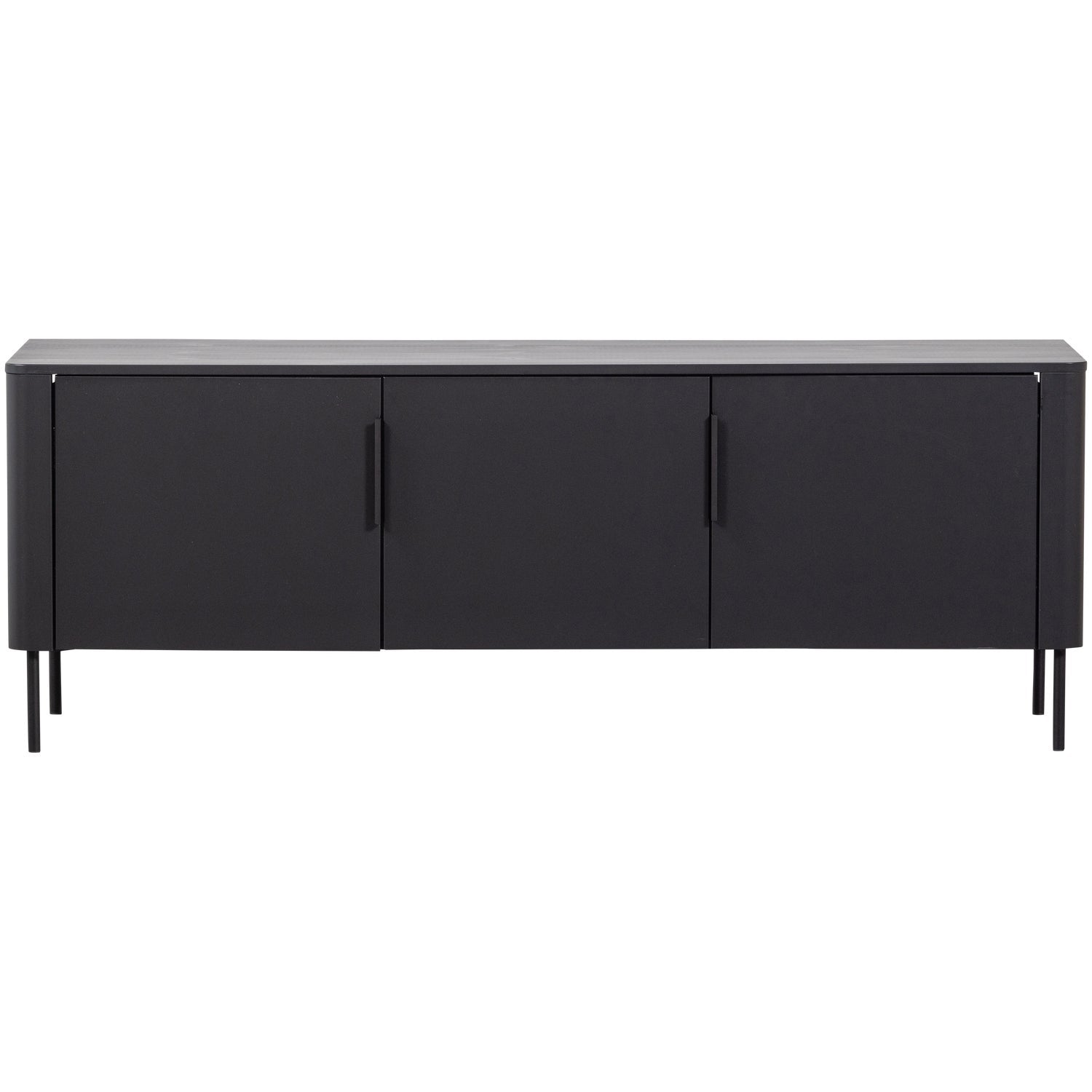 Mobile TV 3 ante in legno di pino Gunnar 154x56 cm