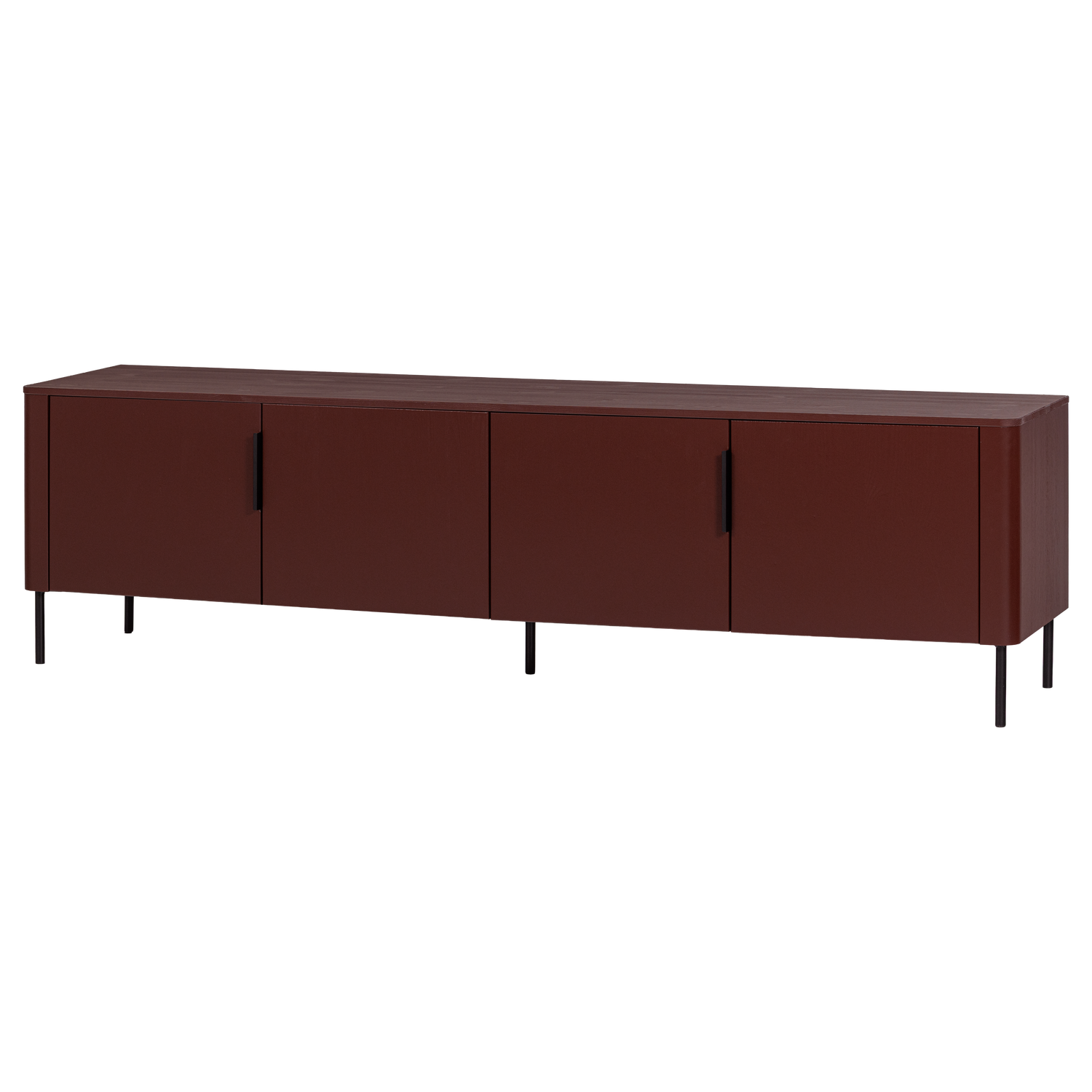 Mobile TV 4 ante in legno di pino Gunnar 200x56 cm