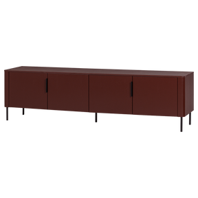 Mobile TV 4 ante in legno di pino Gunnar 200x56 cm