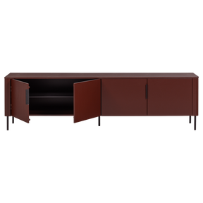 Mobile TV 4 ante in legno di pino Gunnar 200x56 cm