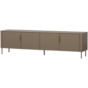 Mobile TV 4 ante in legno di pino Gunnar 200x56 cm