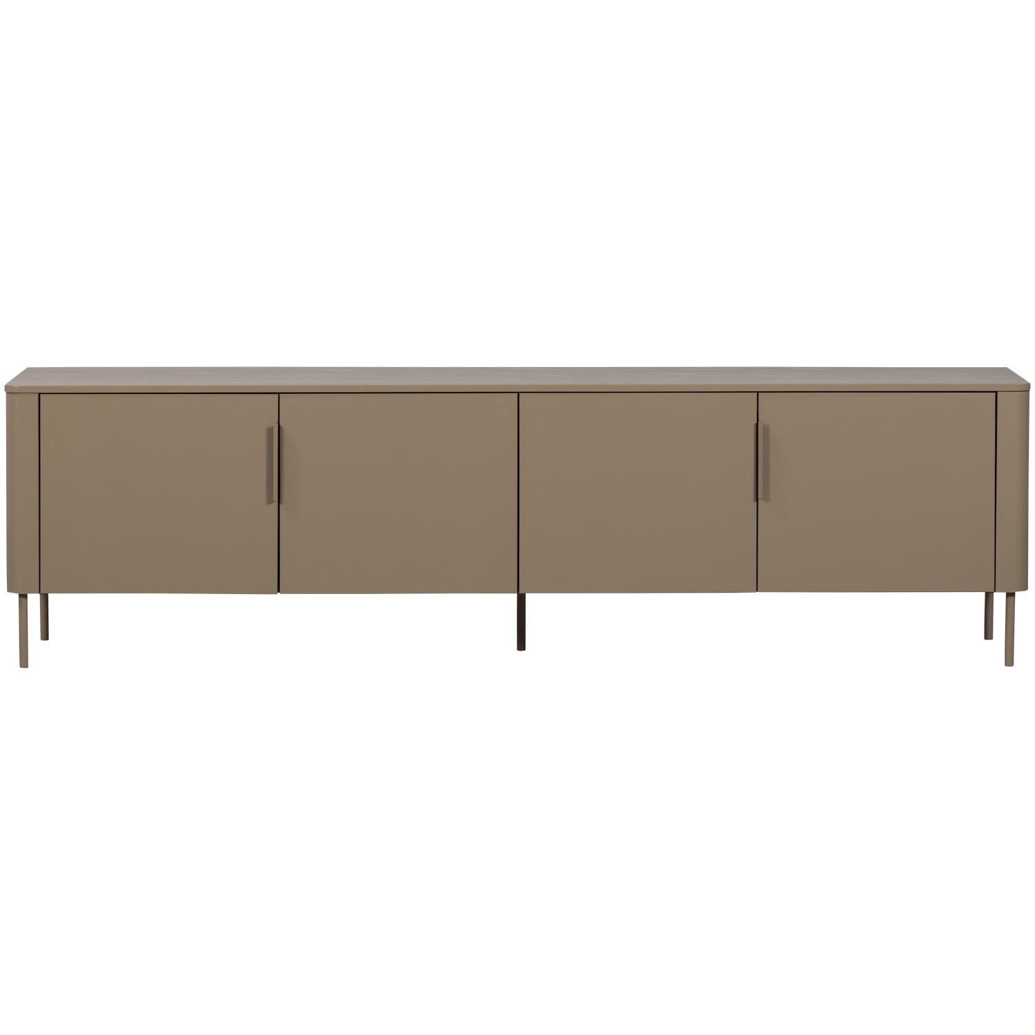 Mobile TV 4 ante in legno di pino Gunnar 200x56 cm