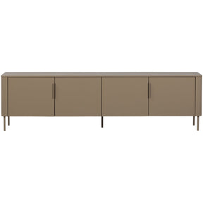 Mobile TV 4 ante in legno di pino Gunnar 200x56 cm