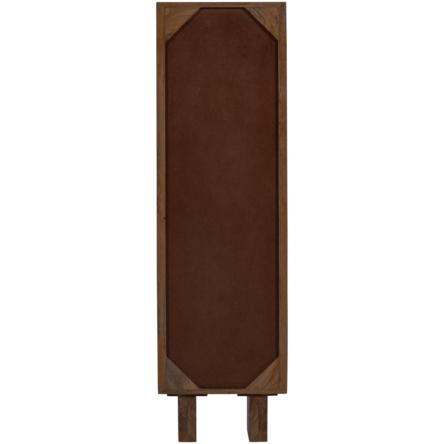 Credenza 1 anta in legno di mango Kella 137x40 cm
