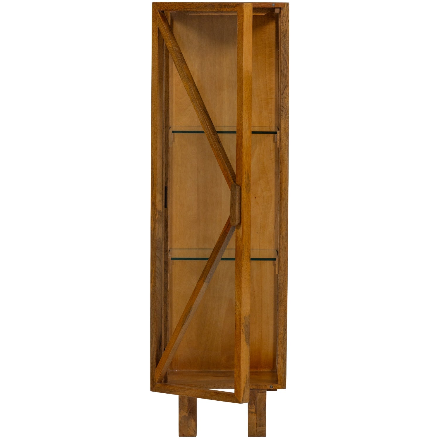 Credenza 1 anta in legno di mango Kella 137x40 cm
