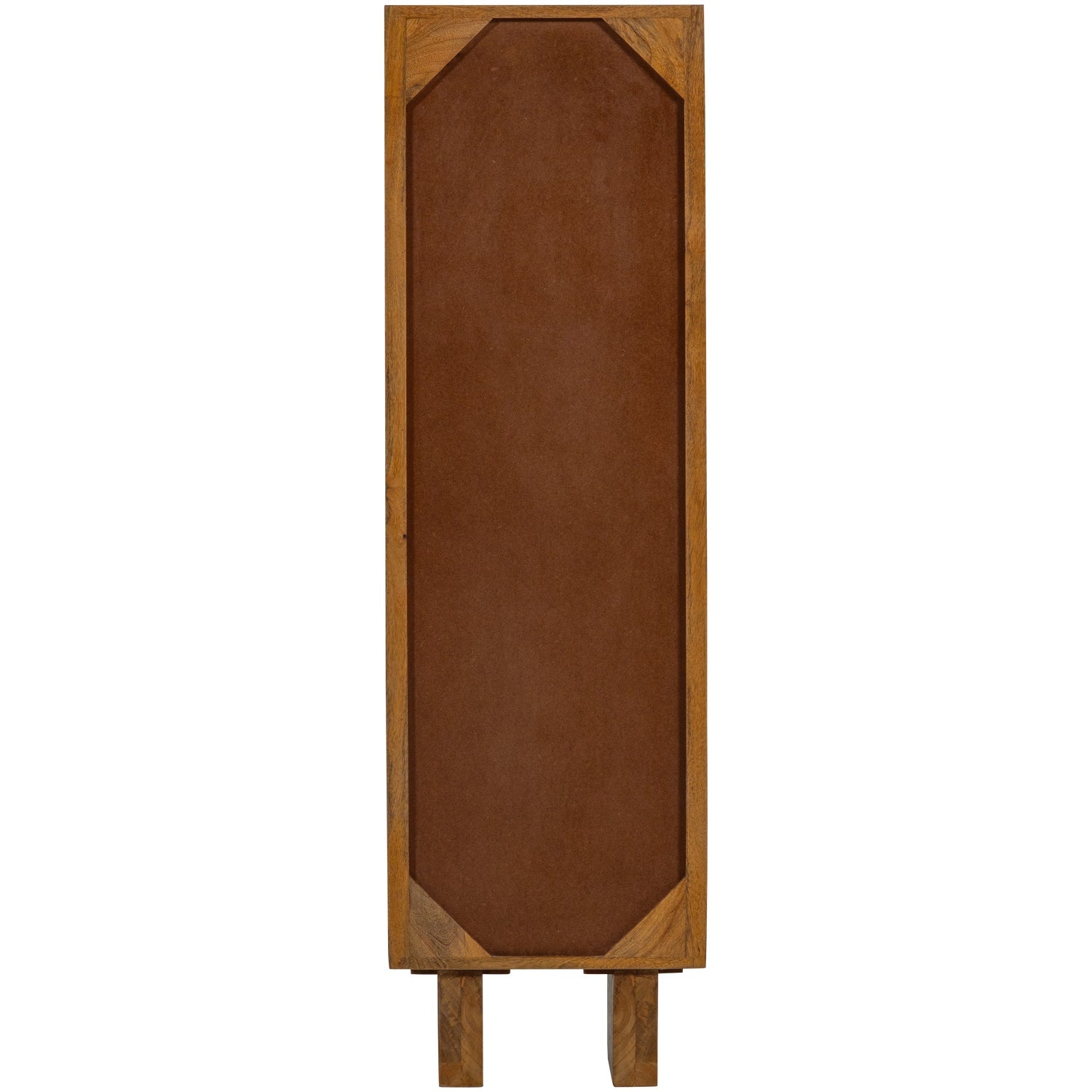 Credenza 1 anta in legno di mango Kella 137x40 cm
