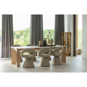 Set di 2 vassoi in legno di mango Josie 81x29 cm