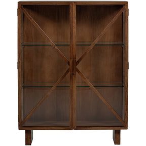Credenza 2 ante in legno di mango Kella 100x132 cm