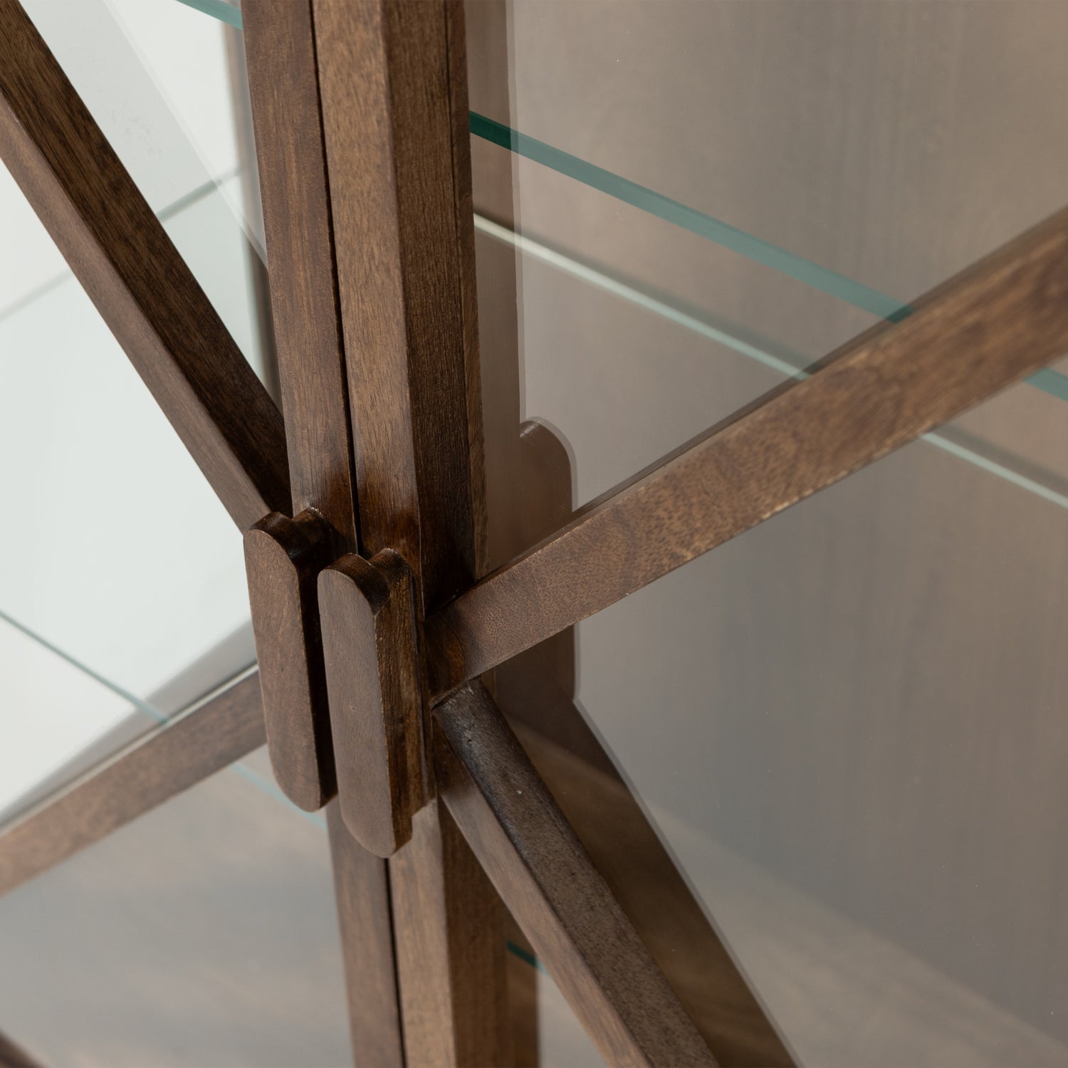 Credenza 2 ante in legno di mango Kella 100x132 cm
