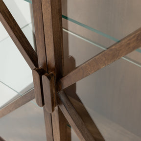 Credenza 2 ante in legno di mango Kella 100x132 cm