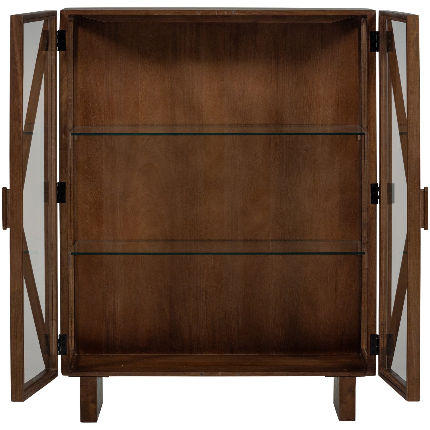 Credenza 2 ante in legno di mango Kella 100x132 cm